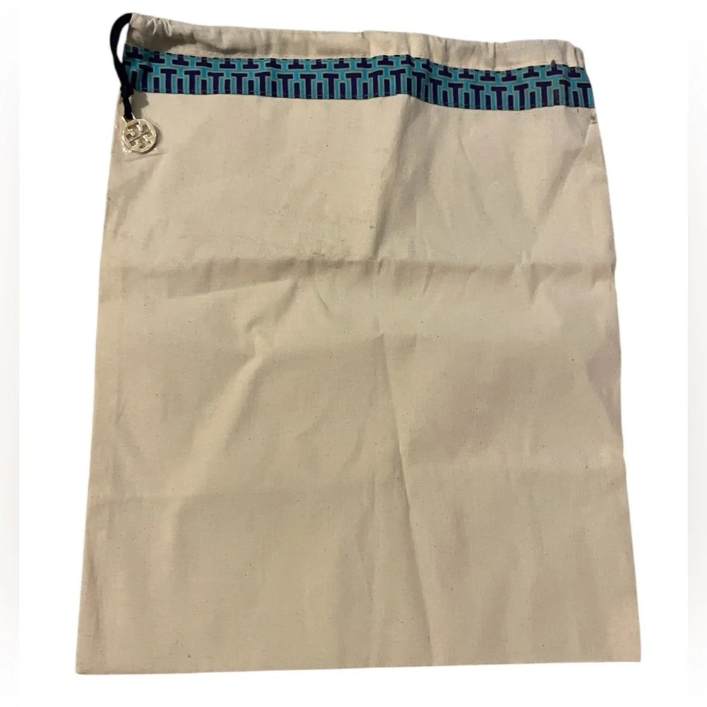 Tory Burch duster bag (15x12 drawstring, new)‎